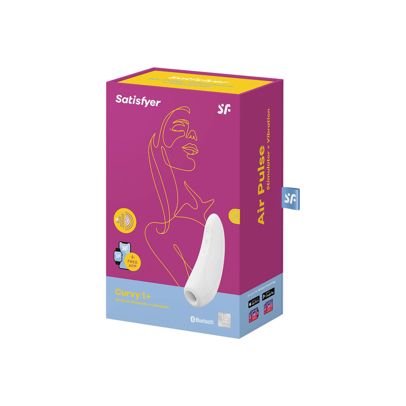 Curvy 1+ Lufttrycksvibrator med App
